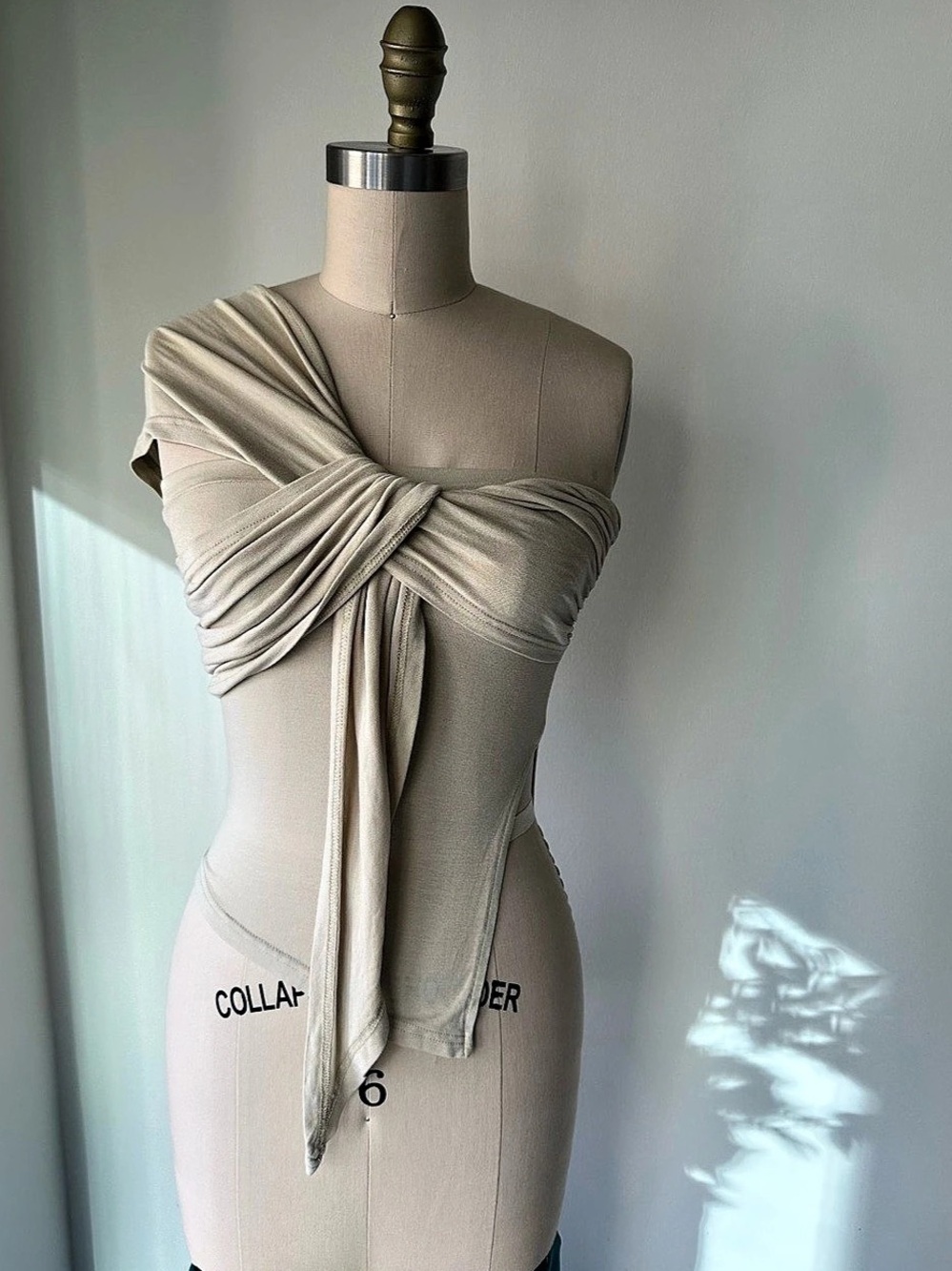 Source Unknown Knot Jersey Top